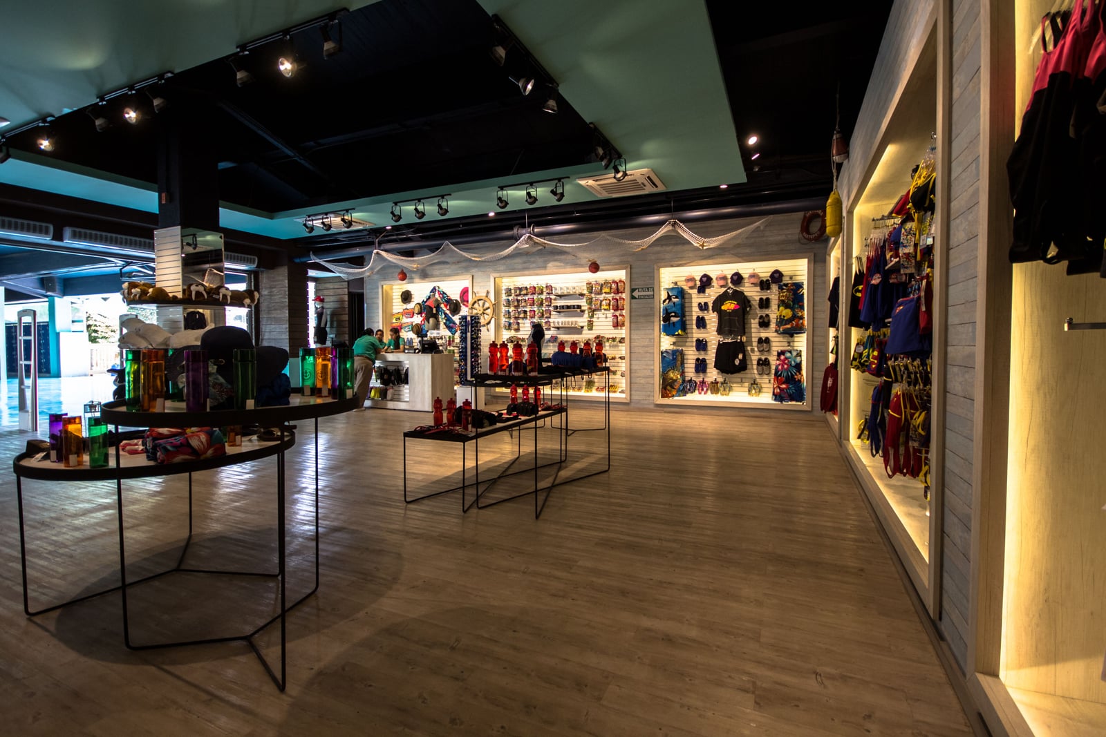 Interior comercial de Hurricane Harbor Oaxtepec